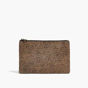 Madewell Calf Hair Leather Pouch